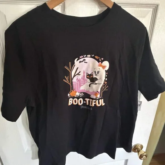 DISNEY BUNDLE NWT (XL/L) Disneyland's Halloween Pullover Sweater and Shirt - Picture 5 of 8